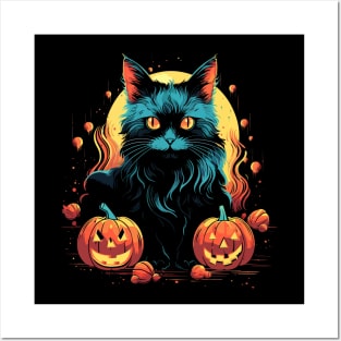 Turkish Angora Halloween Posters and Art